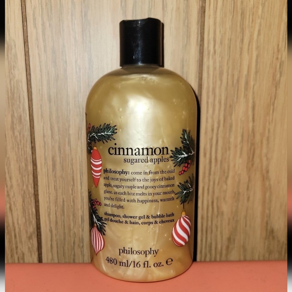 PHILOSOPHY CINNAMON SUGARED APPLES SHOWER GEL 16 OZS